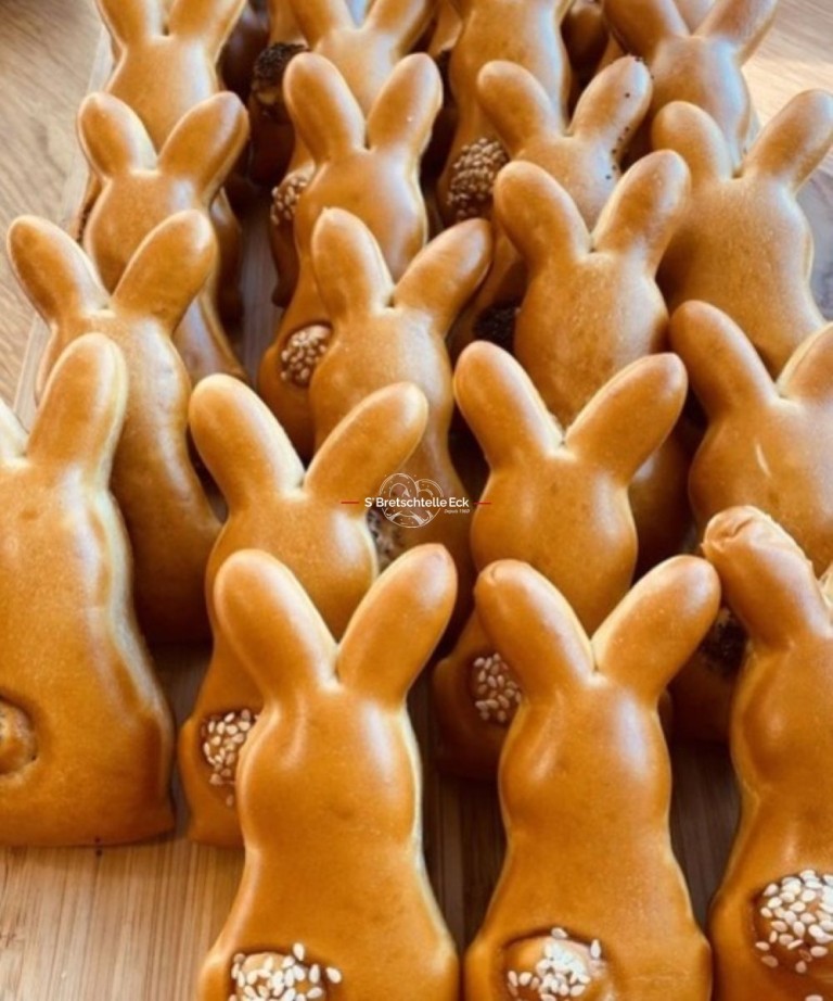 Les petits lapins sont de sortie pour Pâques :)